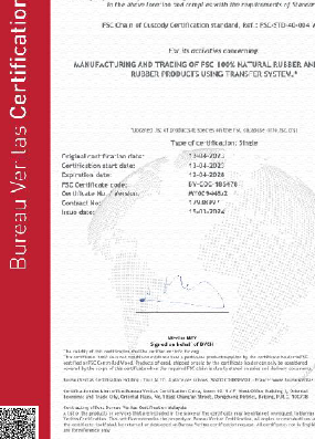 FSC certificate